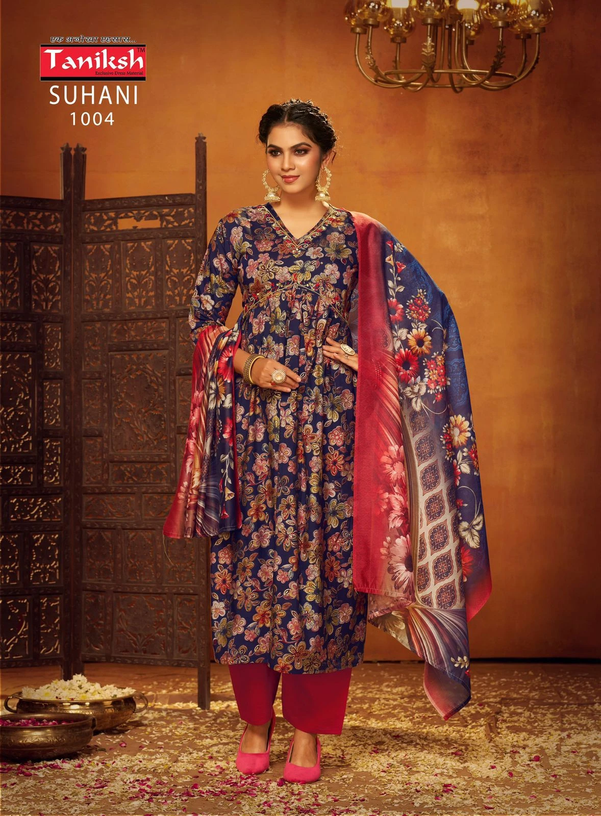 Taniksh Suhani Vol 1 Muslin Print Wholesale Readymade Salwar Suit Catalog — Wholesale Salwar Suits, MPA wholesale from Surat - Gallery Image 4
